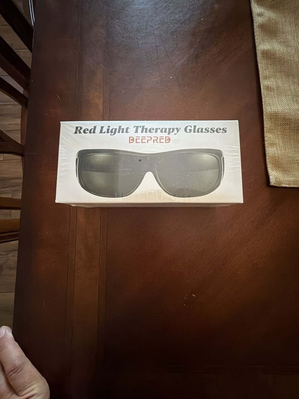 DEEPRED Red Light Therapy Glasses Eye Protection